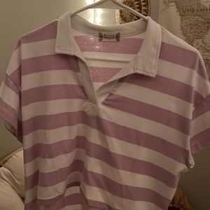 Altar’d State Cropped Collared Shirt! Size Medium, Great used condition!